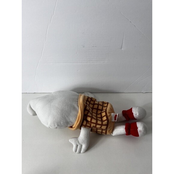 Vintage DQ DAIRY QUEEN Ice Cream Cone Vanilla Stuffed Animal Plush Toy - Picture 4 of 8